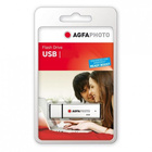 AGFAPHOTO 8 GB USB 2.0 Type-A Flash Drive, stříbrný (12 MB/s / 4 MB/s)