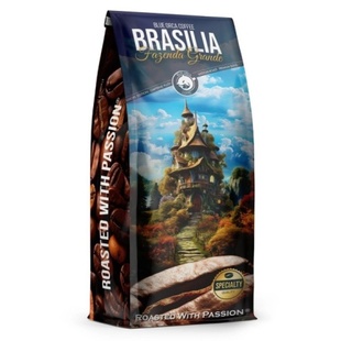 BLUE ORCA Fusion Brasilia Fazenda Grande, zrnková káva, Arabica 75% / Robusta 25 %, 1 kg