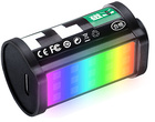 TTARTISAN Mini LED RGB Light, LED světlo k fotoaparátu, rozsah 400-750 nm barevného spektra, 0,5W, 3,7V, 300mAh, USB-C