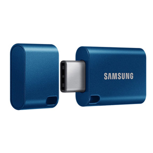 SAMSUNG 256 GB USB 3.1 Type-C Flash Drive, modrý (čtení 400MB/s, zápis 110MB/s)